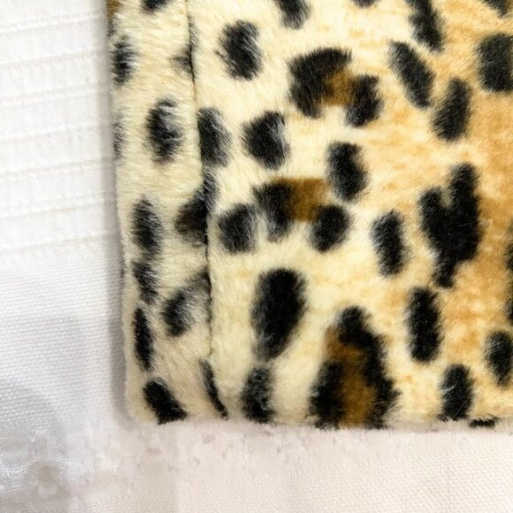 MISS SIXTY LUXURY VINTAGE FAUX FUR LEOPARD HIGH RISE PENCIL SKIRT - M - Picture 8 of 10